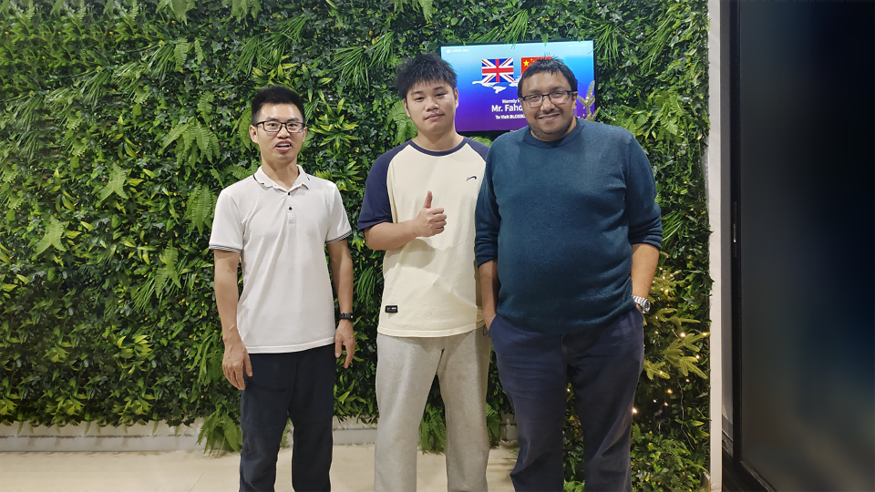 Британский импортер посетил компанию BLOSSOM CHEER для оценки производственных мощностей для жилого проекта.