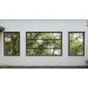 BC-130 Heavy-Duty Hurricane-Resistant Aluminum Casement Window with Integrated Screen