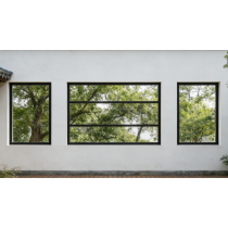 BC-130 Heavy-Duty Hurricane-Resistant Aluminum Casement Window with Integrated Screen