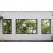 BC-130 Heavy-Duty Hurricane-Resistant Aluminum Casement Window with Integrated Screen