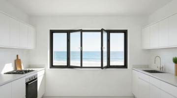 ES 82 FD Panoramic Bifold Door