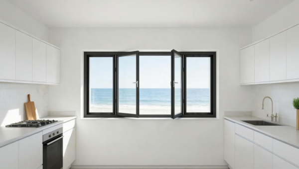 ES 82 FD Panoramic Bifold Door