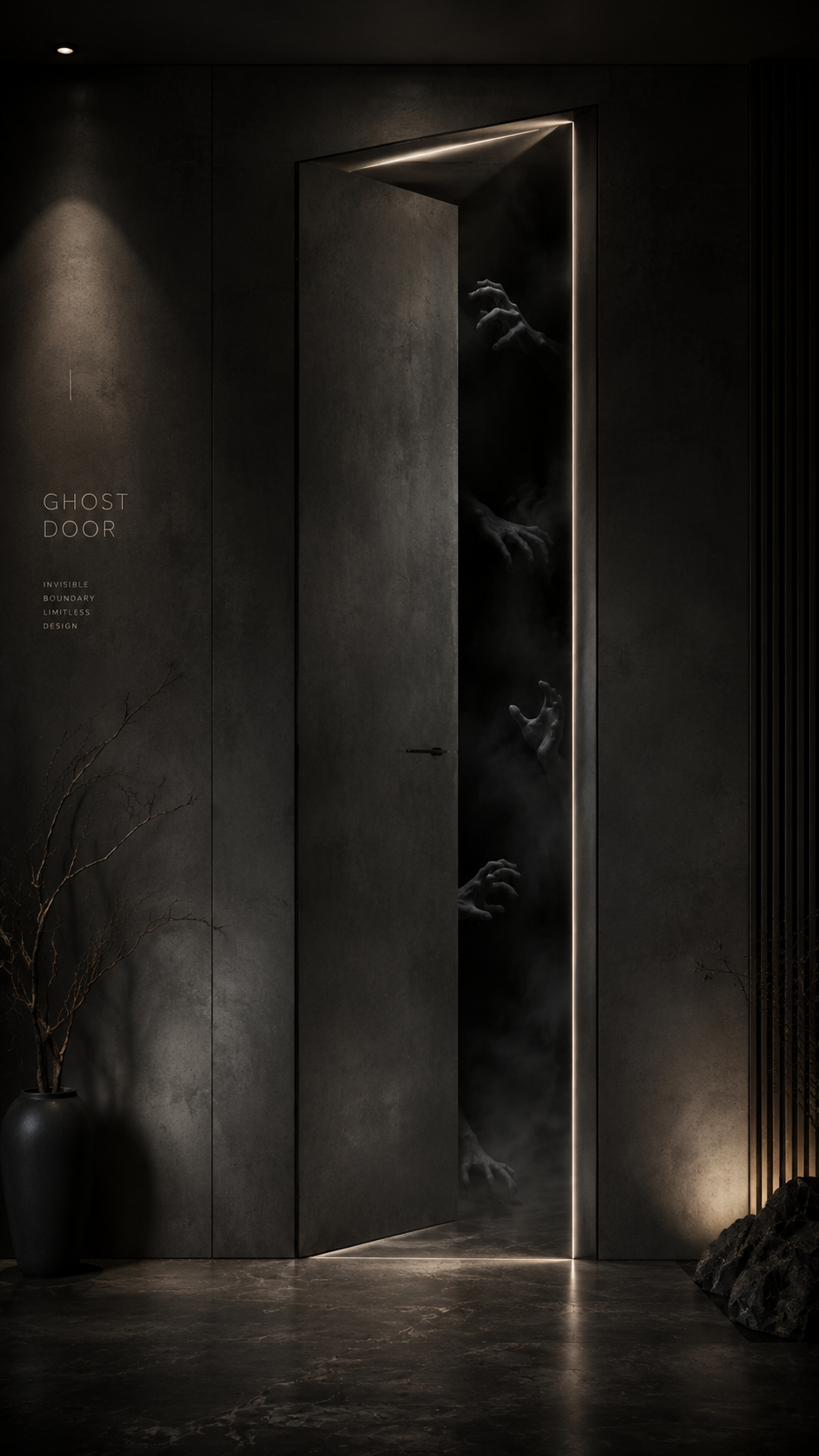 YB09 fourth-generation ghost door hardware