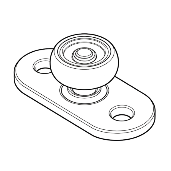YB01 Lower Guide Wheel