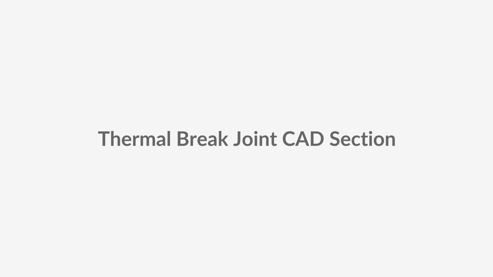 CAD sectional detail showing the airtight tongue-and-groove thermal break joint, EPDM seals, steel skins and insulated core of an insulated sectional door panel