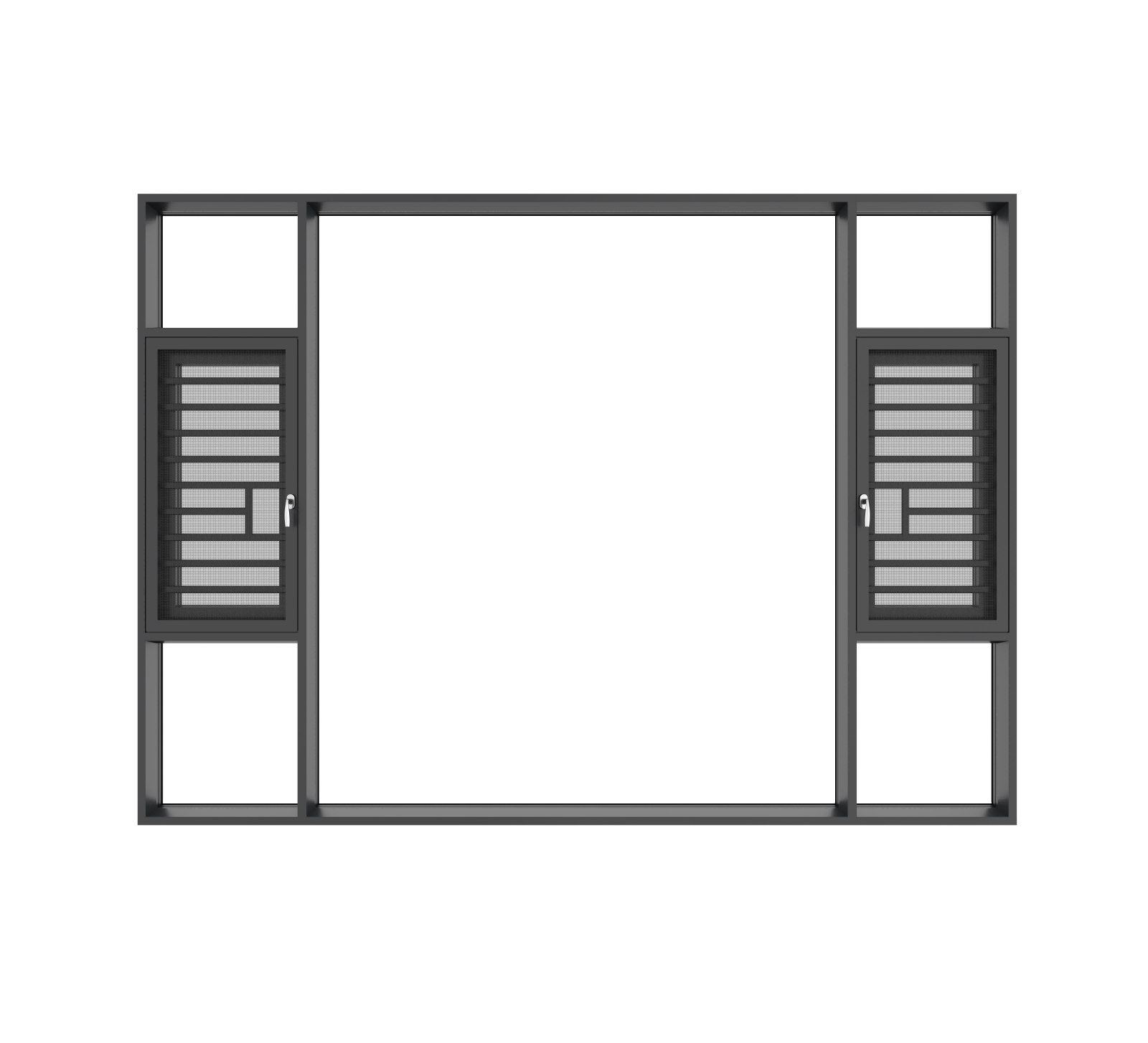 BLOSSOM CHEER aluminum casement window system