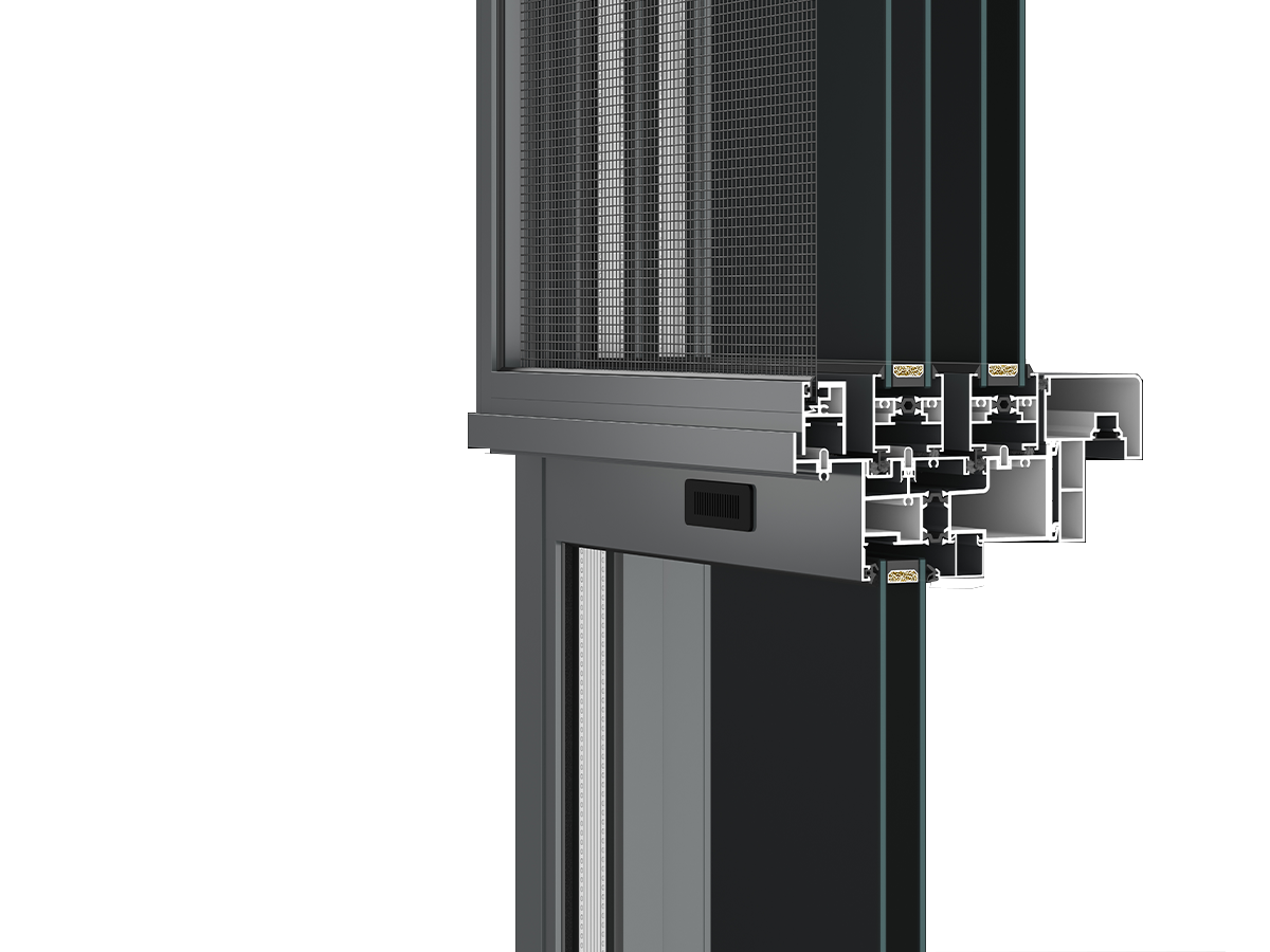 BC-S125/130 six-tier sealing and five-direction isobaric-drain detail