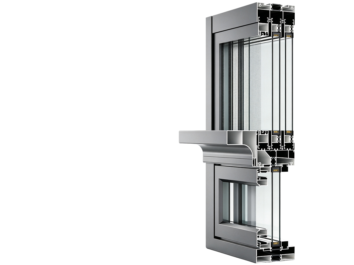 BC110 six-track panoramic thermal-break sliding-window overview