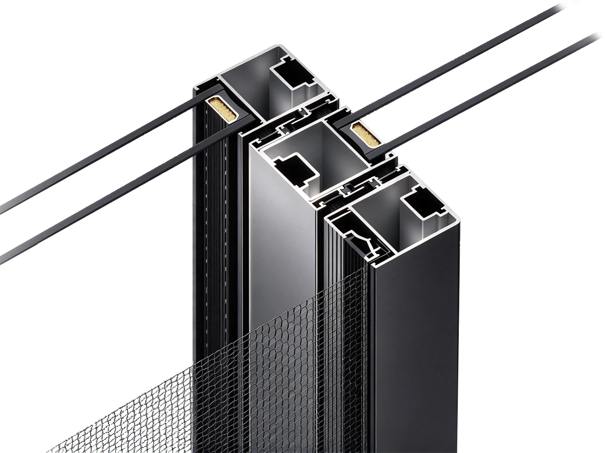 BC-S103 insert-type multi-channel sealing interlock detail