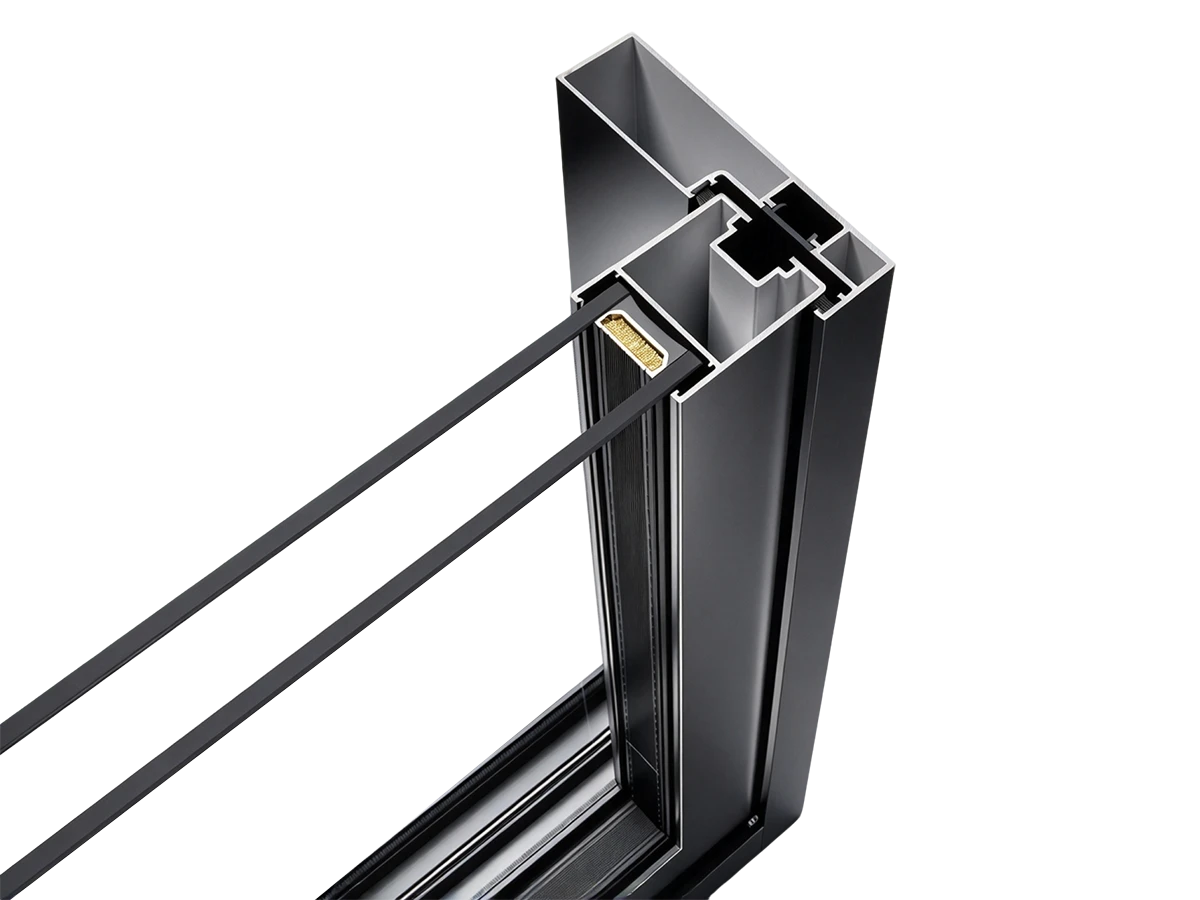 BC-S103 lightweight frame and sash detail