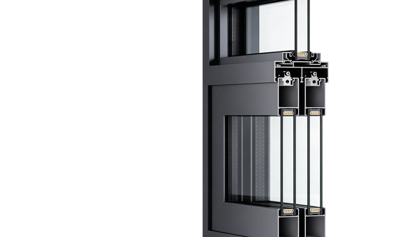 BC-S103 (Frank Series) Slim Commercial Sliding Door