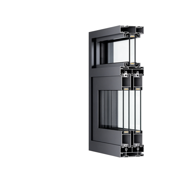 BC-S103 (Frank Series) Slim Commercial Sliding Door