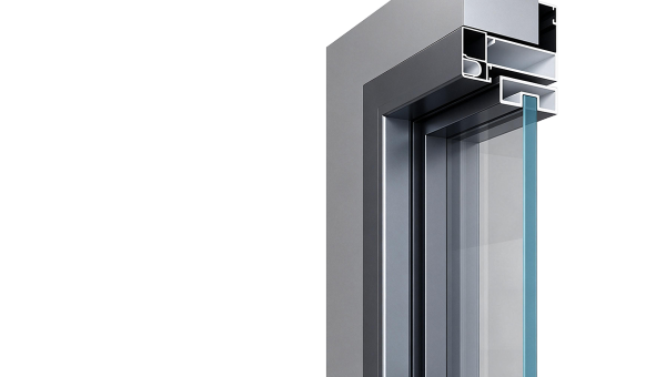 16x45 Aluminum Glass Swing Door