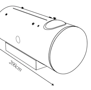 Custom Lying Type Hyperbaric Chamber L-800 Classical Type Chamber