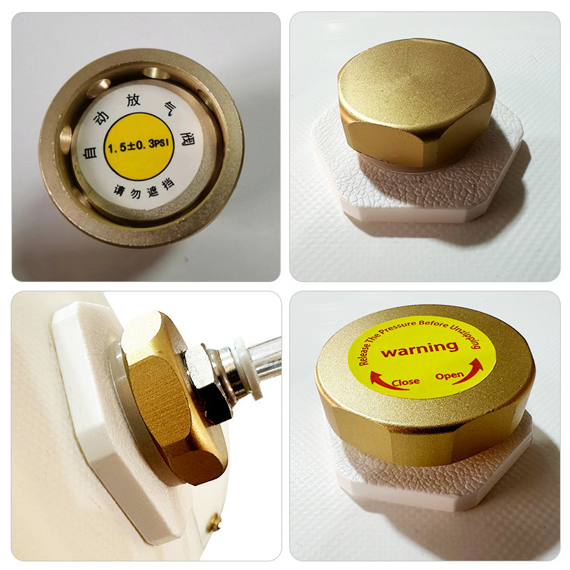 Hyperbaric oxygen chamber detail