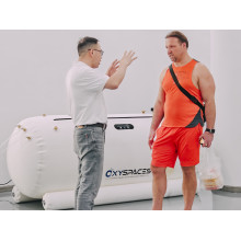 Fitness athletes using OXYSPACES oxygen chambersGenerate strong interest