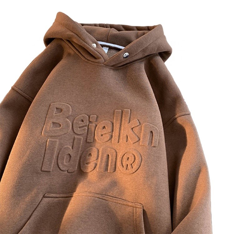 Custom 3D Embossed Hoodie