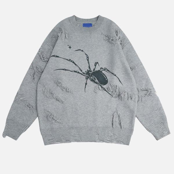 Custom Branded Knitted Sweater Round Neck Sweater | Custom Jacquard Sweaters Crew Neck Spiderman Cashmere  | OEM & ODM