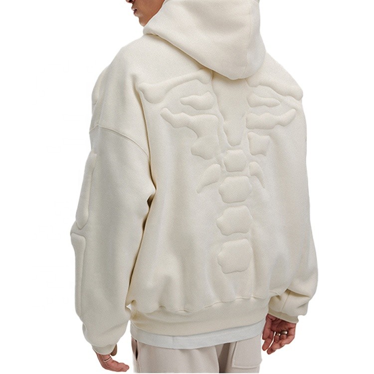 custom 3d embossed hoodie