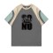 Wetowear Wholesale Vintage Patchwork Color Block T-Shirts | Men's Loose Fashion Style | Introducing Custom Sample Service