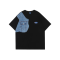 Denim Splicing Brand Custom T-shirt Wholesaler | Street Fashion Women's T-shirt | 220GSM
