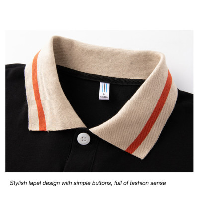 Brand Custom Polo Shirts Trendy Fashion Clothes Supplier | European Style With Buttons | Summer Loose Oversized Short Sleeves