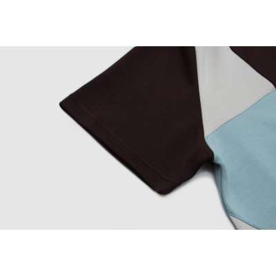 Brand Custom Stitching Polo Shirt Supplier | 100% Cotton Oversized T-shirt 260g Street Style | Men's Short-Sleeved Tops