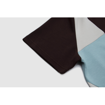 Brand Custom Stitching Polo Shirt Supplier | 100% Cotton Oversized T-shirt 260g Street Style | Men's Short-Sleeved Tops