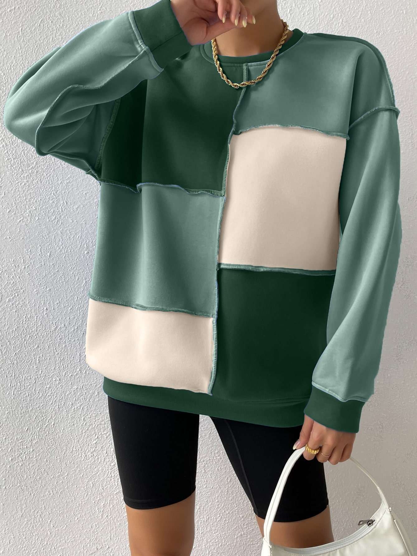 Color Block Sweatshirt