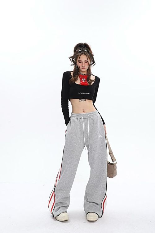 Women's Cinch Bottom Sweatpants Supplier |Pockets High Waist |Sporty Gym Athletic Fit| Jogger Pants| Lounge Trousers