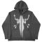 420GSM oversized hoodie manufacturer | zipper hoodie supplier | vintage wash | DTG printing