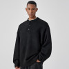 WTW Henry Collar Sweater For Men | Machine Washable Sweater | Sense of Luxury Style Knitted Sweater