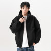 WTW Men Solid Zip Up Pocket Hoodies | 65% Cotton 35% Polyester | Design Inspired Zipper Hoodie | Thick Sports Sweatshirt