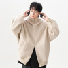 WTW Men Solid Zip Up Pocket Hoodies | 65% Cotton 35% Polyester | Design Inspired Zipper Hoodie | Thick Sports Sweatshirt