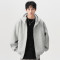 WTW Men Solid Zip Up Pocket Hoodies | 65% Cotton 35% Polyester | Design Inspired Zipper Hoodie | Thick Sports Sweatshirt