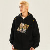 WTW Embroidered Hooded Sweatshirt | Long Sleeve Retro Sweatshirt | 60% Cotton 40% Polyester | Pocket Zipper Hoodie