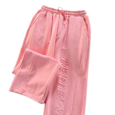 Wetowear Brand Custom Embossed High Waist Sports Pants For Women | Plus Size Jogging Sports Style | Support ODM OEM Proofing