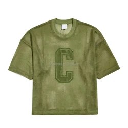 Wetowear Custom 100% Polyester Round Neck Men's T-Shirt | Street Trend Mesh T-shirt | Breathable And Can Send Samples