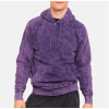 Custom Streetwear Clothing Premium Cotton Vintage Wash Raglan Hooded Sweatshirt Acid Wash Hoodie