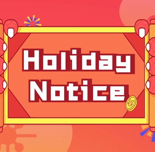TimeX Spring Festival Factory Holiday Notice 2024