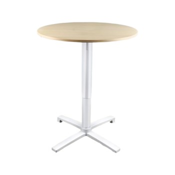 Dining Pneumatic Table | Wholesale | Stackable Base | Foldable Top Support