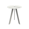 Original design commercial custom metal table Trio for restaurant tables and outdoor furniture.