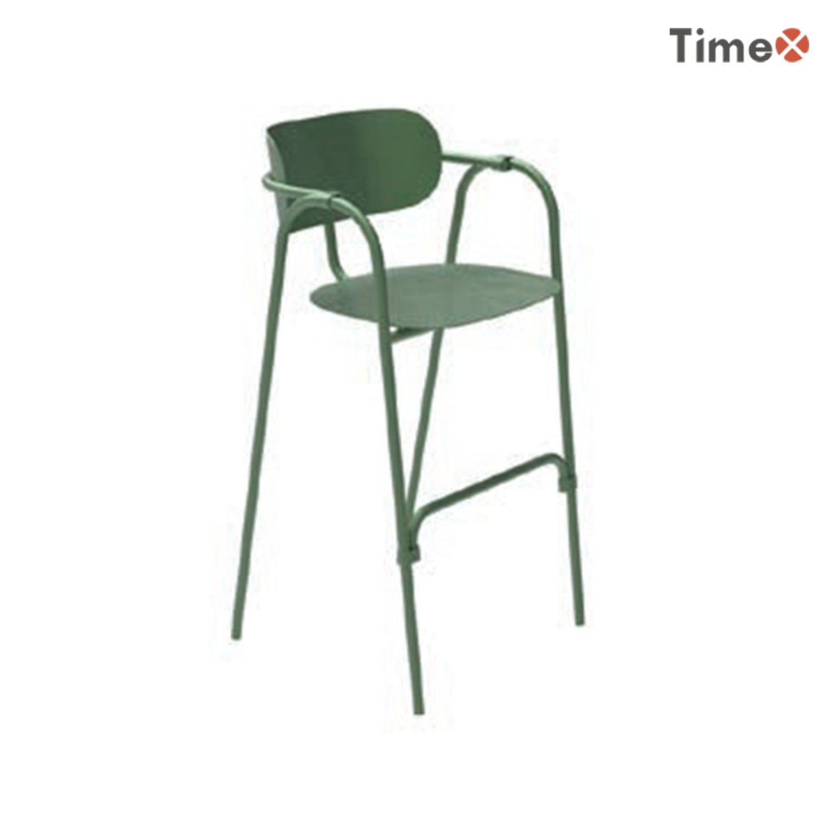 The green Bond Bar Chair.