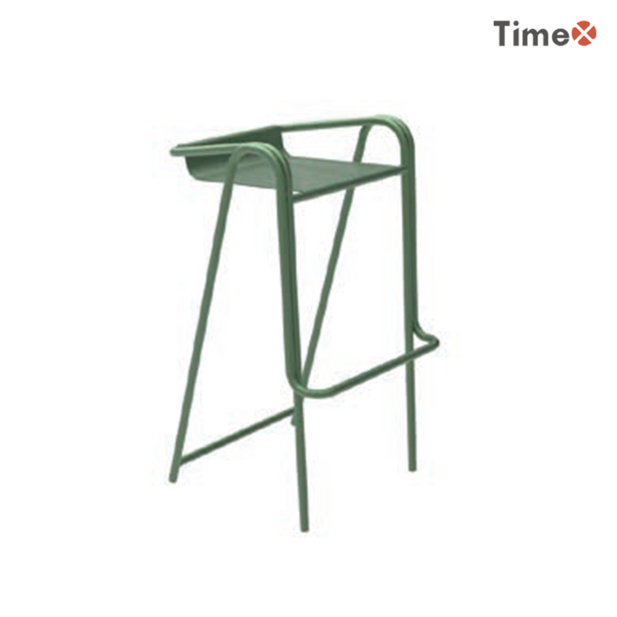 The green Mutual Bar Chair.