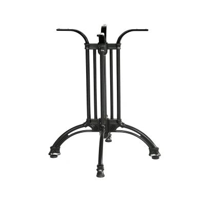 Dining table with aluminium base wholesale outdoor metal table bases 3702