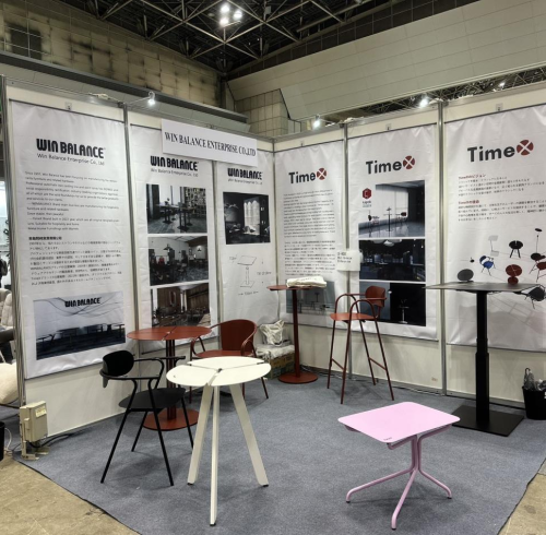 WIN BALANCE leads the metal home trend with its new Timex brand at BIG Sight AFF in Tokyo, Japan