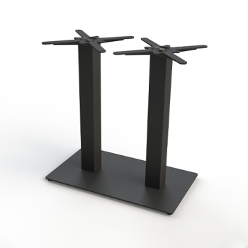 2121 black modern flat modern custom steel table bases for restaurant