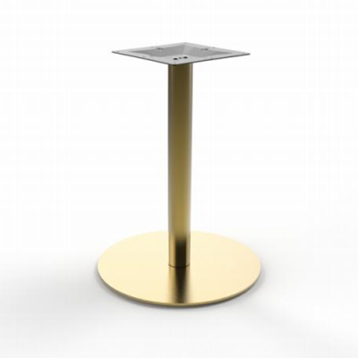 Wholesale Gold Table Base - 2817-GD | Stainless Steel | Commercial Furniture | For Restaurant, Outdoor