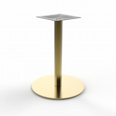 2817-GD minimalist modern custom round table bases are rugged and durable, providing a solid foundation for your desktop.