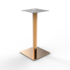 Minimalist modern custom copper square table bases are rugged and durable, providing a solid foundation for your desktop.